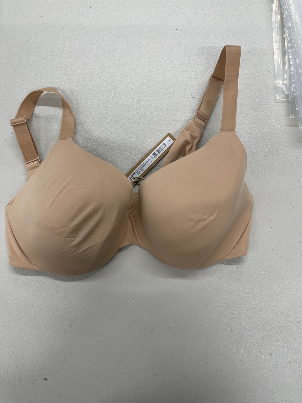 SKIMS smoothing intimates full coverage lightly lined bra Clay 34 DD